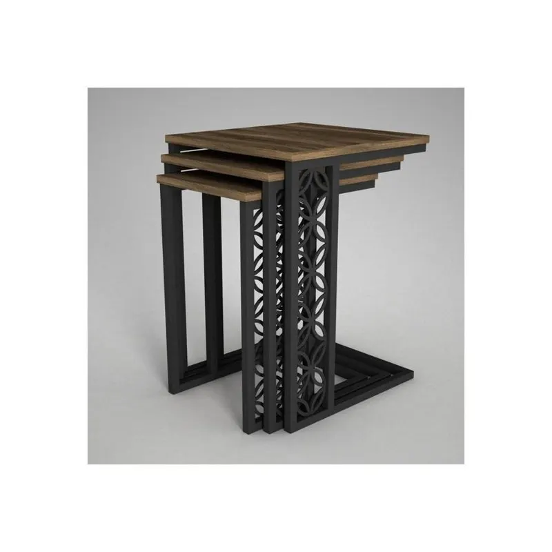 Nesting Table Wooden 3 Pieces Modern Detachable A Quality Retro Thortech Pergamon Side Table Lamp Table End Table