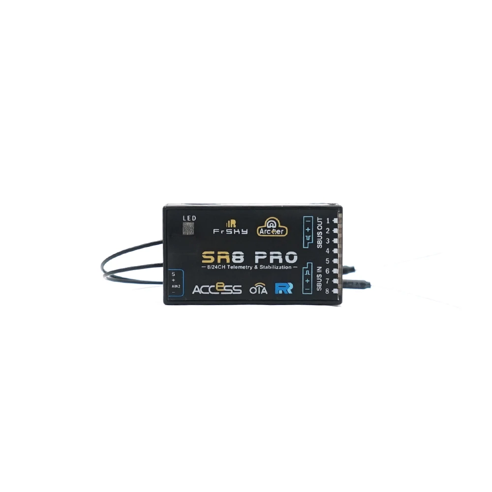 FrSky 2.4GHz ACCESS ARCHER SR8 Pro RECEIVER