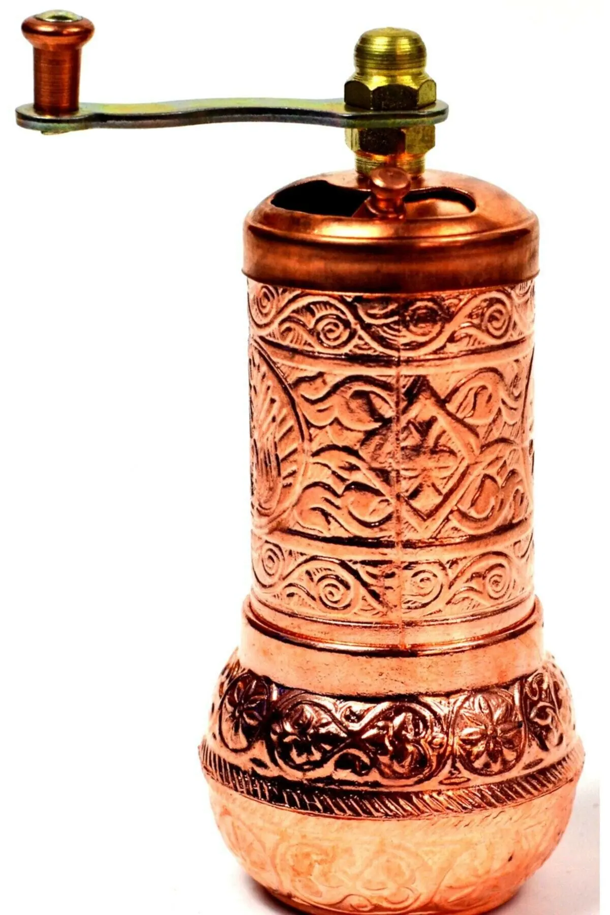 WONDERFUL MILL PERFECT OTTOMAN OTTOMAN Ottoman Coat of Arms Pepper and Spice Mill Light Copper Color Coffee Mill F FREE SHIPPING