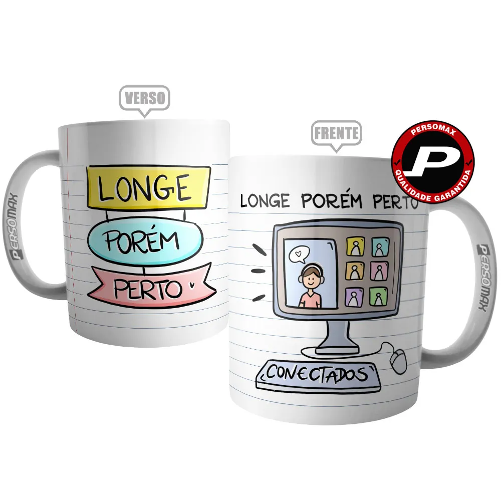 Mug Teacher Online Class - Cup Connected Far But Close