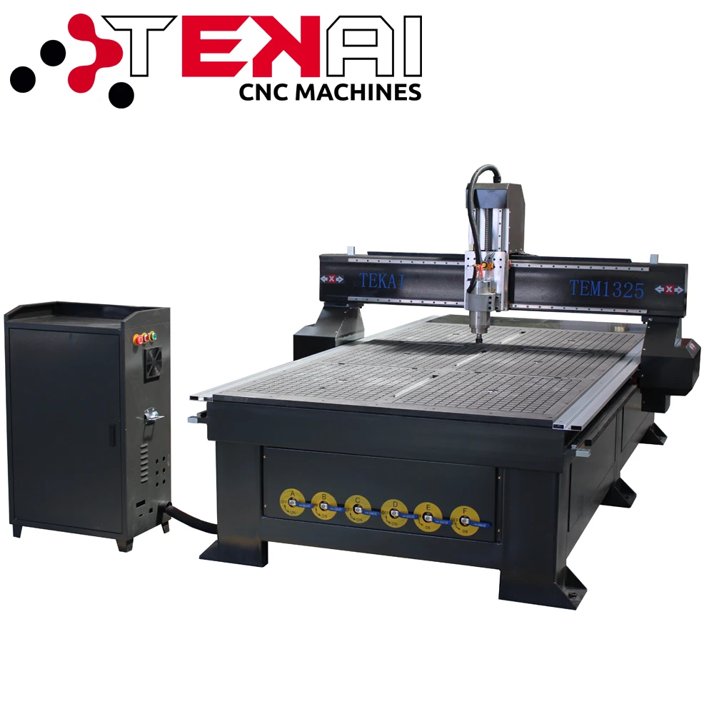 Jinan TEKAI Cheap 3D CNC Router Machine For Sale Woodworking Machinery Multifunction 4 Axis CNC Router Engraver