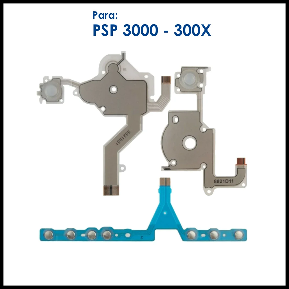 FLEX CABLE PSP 3000 3 buttons volume SELECT START 3001 3004 action motion replacement replacement to replace the defective or not working