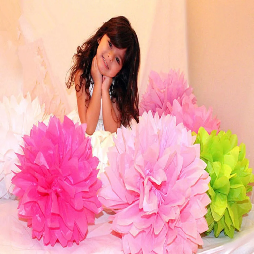 Pompones de papel pack 50 und