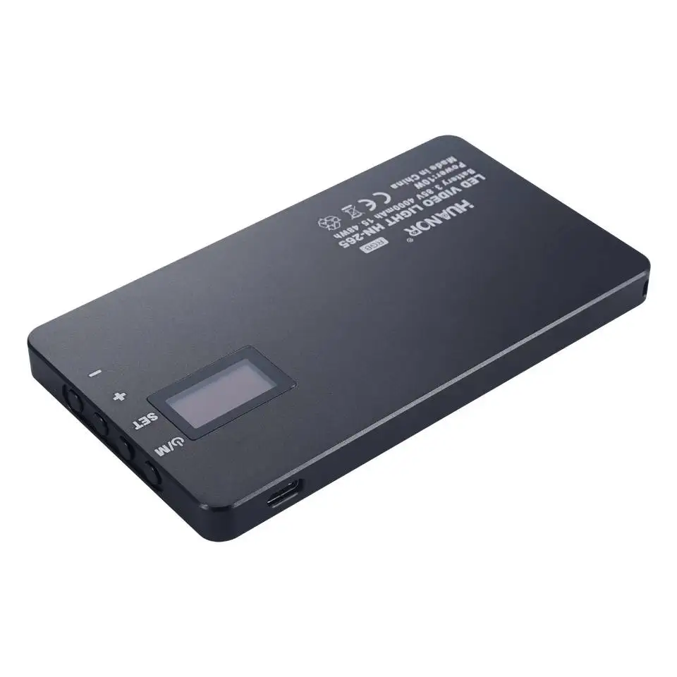 JINTU 130 LED Lampu Video RGB Lampu Kamera LED 10 Moldel 2500-8500K 4000MAh Lampu Fotografi Portabel dengan Tripod Mini