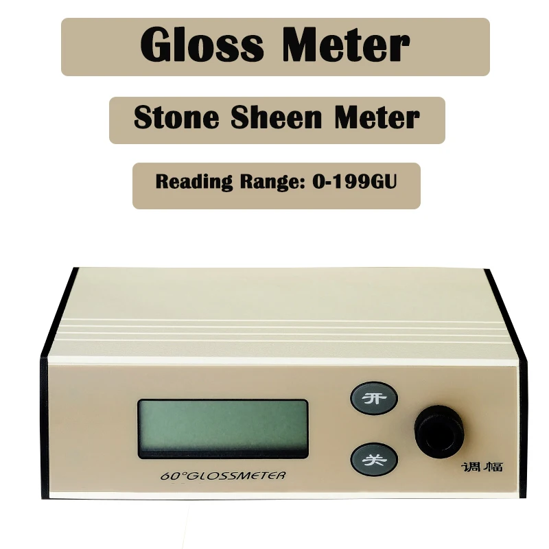 Gloss Meter Glossmeter WGG60-ES4 Single Angle 60 Degree 0-199Gu Surface Gloss Mesuring Instrument For Stone Marble Granite Polis