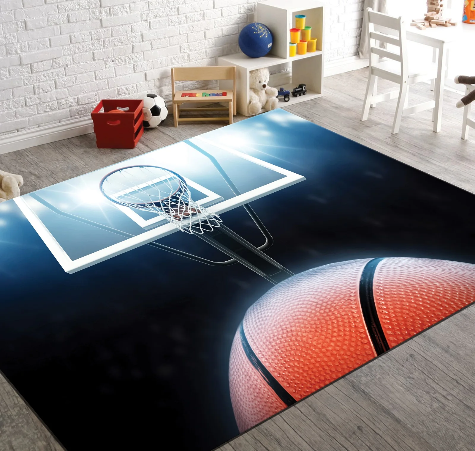 Basketball 23 Patterned ,Modern Design,Teen,Popular Rug,Themed Rug,Vintage Rug,Home Decor Personalized