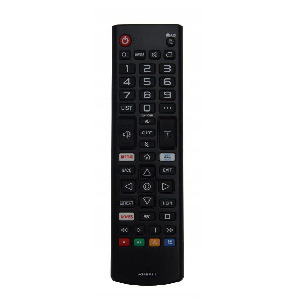 

AKB75675311 Remote Control With NETFLIX Prime Video Apps 2019 2020 Smart TV UM LM LK MT UK UJ SM 43LM6300PTB 75UM6970PTB