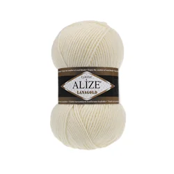 Alize Lanagold 49% Wool - 51% Acrylic 100 Gr. 240 Mt Sweaters, Cardigans,Vests, Scarves, Berets, Home Textile All Knitting 5 PCS