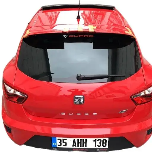 2008 - 2016 HB 2 Door Spoiler For Seat Ibiza, Ibiza MK4 FR/TGI 2 Dr Rear Ceiling Windbreaker Plastic