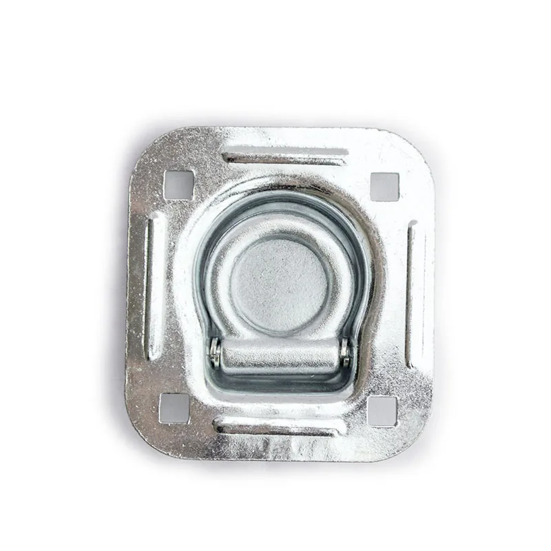 Anello a D da incasso ancoraggio per ancoraggio ad anello per pavimento resistente raccordo per rimorchio controllo del carico 6000lbs