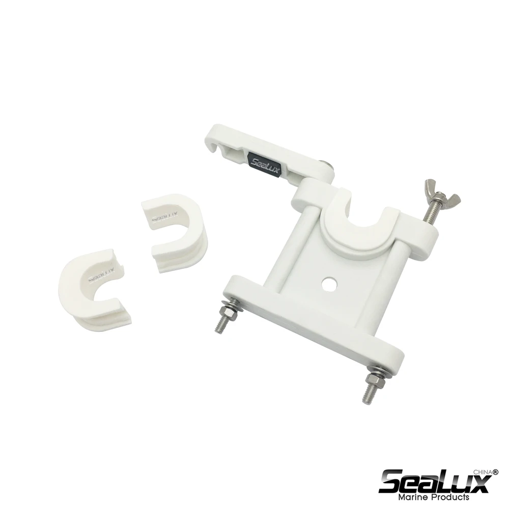 Sealux Nylon Heavy-duty Antenna Standoff Bracket upper standoff bracket for high-dB VHF antennas and SSB antennas