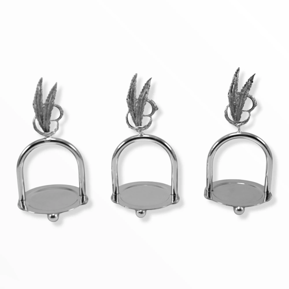 

3 Pieces Sugar Bowls - Silver