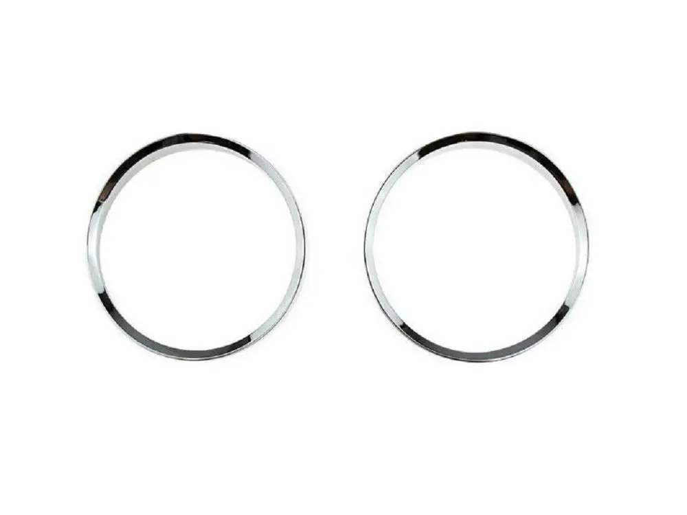 

Chrome Dashboard Dial Gauge Rings Bezel Trim For BMW E60 E61 Pre-LCI M5 free shipping