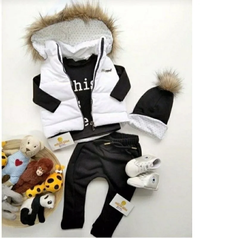 Baby Boy Girl Clothes Sets Winter Spring Newborn Baby Girl Clothing Tops+Pants Outfits Infant Knit Sweater Infant Pajamas Sets