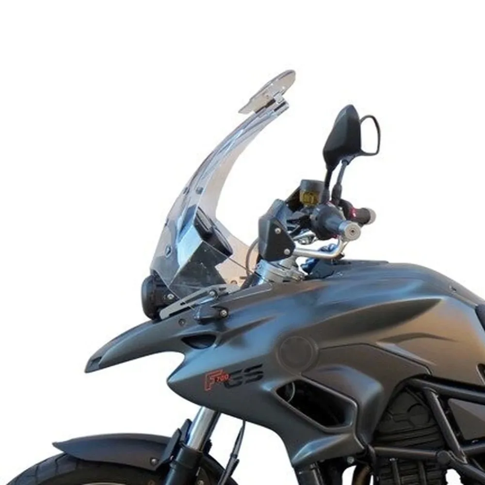 Touring Sport Windshield Windscreen For BMW F650GS F700GS F800GS 2008-2018 08 09 10 11 12 13 14 15 16 17 18 Clear/Tinted Smoke