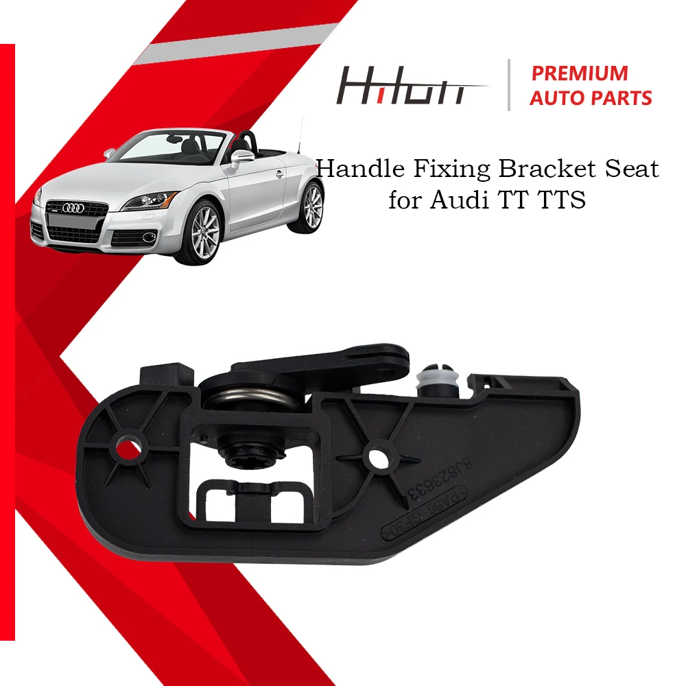 

8J1823533C 8J1823633C Hood Latch Release Handle Mounting Bracket Spring Full Kit for Audi TT TTS