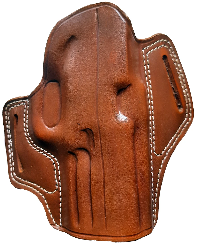 Sig Sauer P229 Real Cowskin Handmade Pancake Style OWB Carry Two Slot Fast Draw Pistol arma da fuoco Gun Holster Pouch