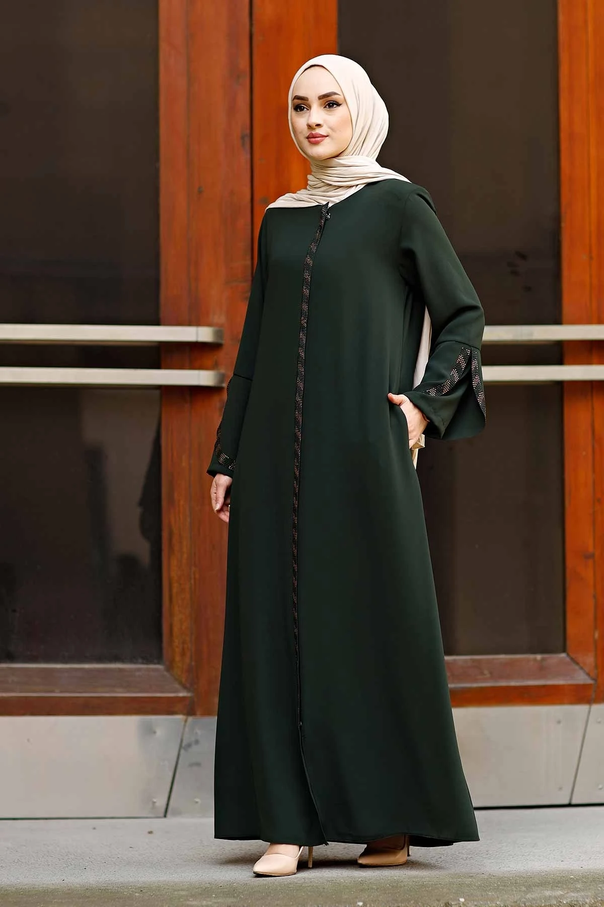 Stoned Abaya Caftan Marocain Abaya Dubai Turkey Islam Kaftan Muslim Hijab Dress African Dresses For Women Robe Arabe Musulman