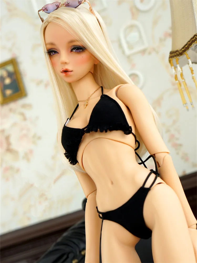 Summer Hot Bikini Suit Underwear for BJD 1/6 1/4 1/3 SD16 Doll Clothes Custom UW34