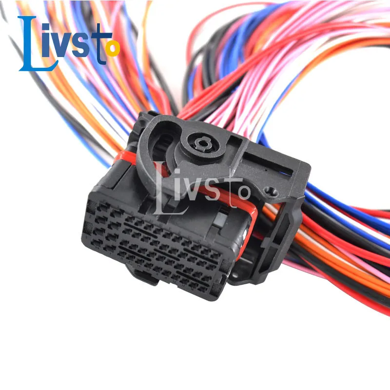 Imagem -02 - Conectores Centrais 643201311 do Chicote de Fios do Sistema Contral do Ecu da Tomada do Ecu da Saída do Fio da Maneira Cmc do Receptáculo de Molex 48 Pinos