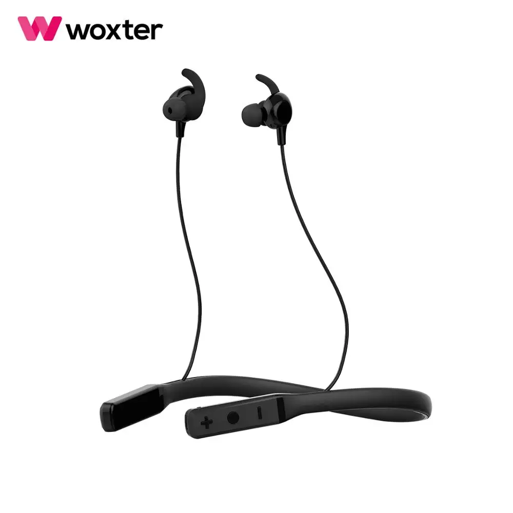 Woxter Airbeat ANC - Auriculares Bluetooth con cancelación de Ruido Activa, Portátiles, ANC, Botones de Control, Deportivos