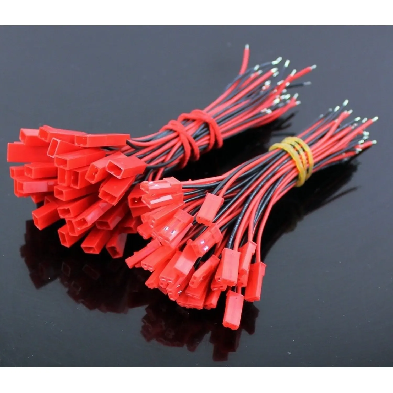 Pak 20 Jst-connectoren met kabel (10 vrouwelijk + 10 mannelijk)