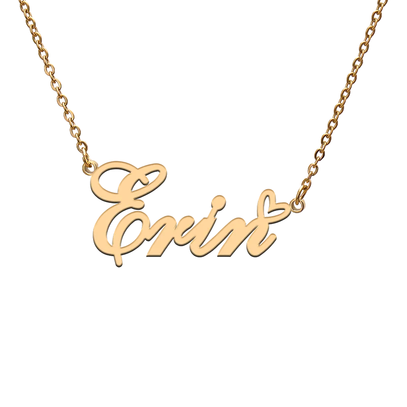 

Custom Personalized Name Necklaces for Erin Best Friends Birthday Christmas Mother Days Jewelry Gifts