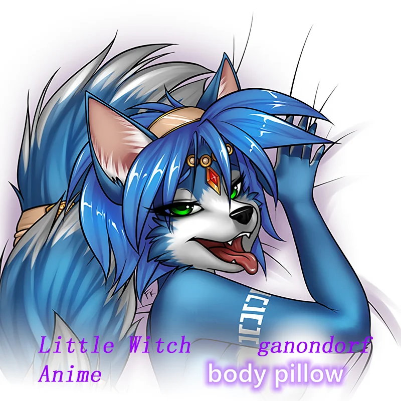 Dakimakura Anime krystal star fox Double-sided Print Life-size Body Pillow Cover