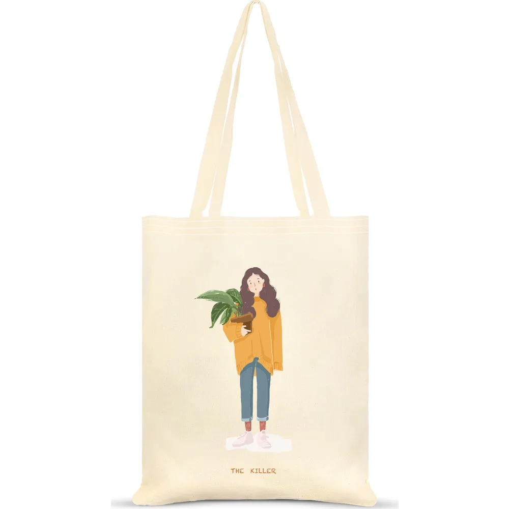 Summer fashion trend Large Capacity Shoulder Bag Fabric Cotton Tote Reusable Shopping Bag for Women 2021 Beach Bags Shopping