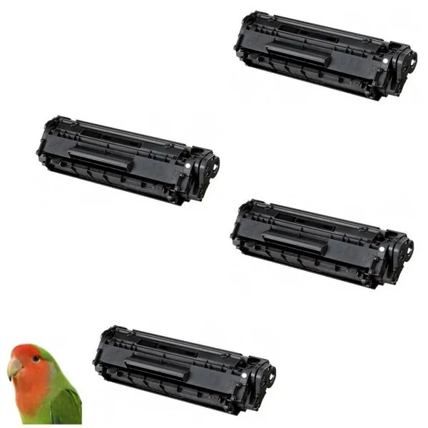 Pack 4 toner CF283X 83X M120 toner compatible for LaserJet Pro MFP M125 M126 M127 M128 M201 M225 M226...