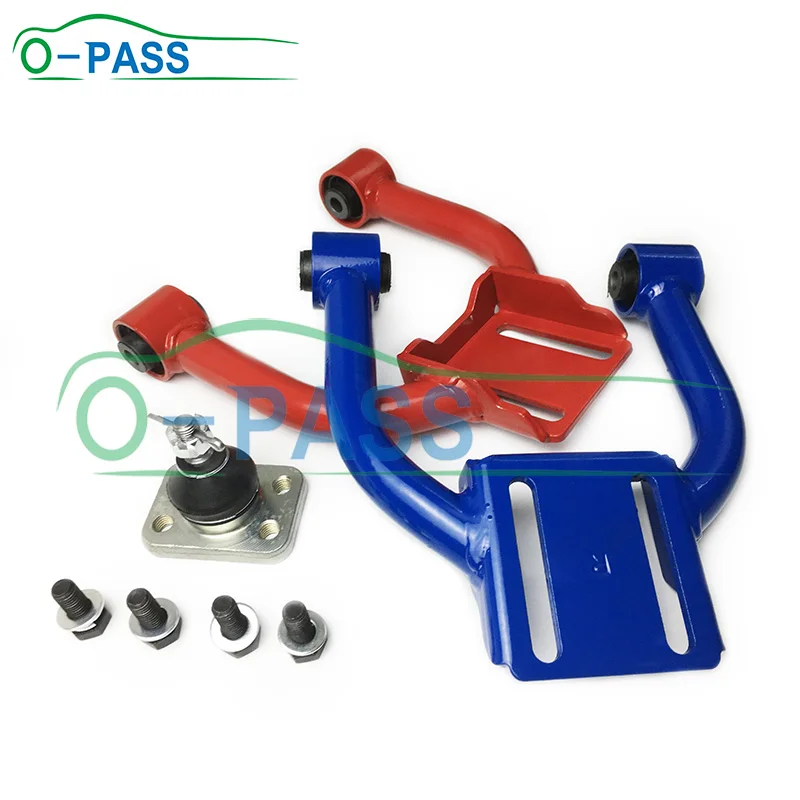 OPASS Adjustable Camber Front upper Control arm For Honda Civic VI EK 51460-S04-013 Domani Integra Orthia Partner Ballade Racing