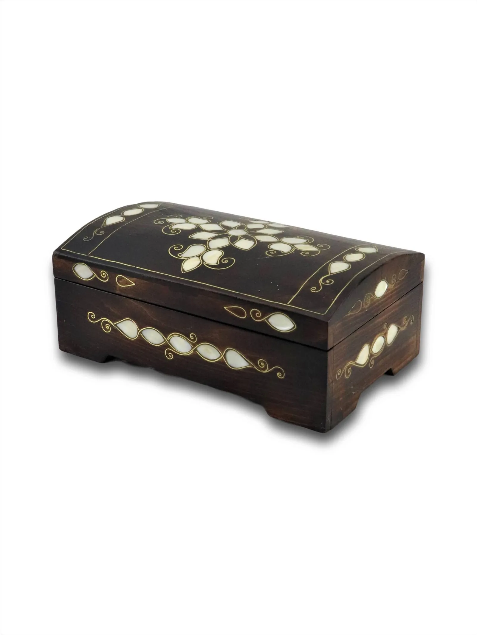 Sro Design Wooden Pearl Engraved Jewelery Jewelry Box Authentic Elegant Stylish Special Hand Made Unique House