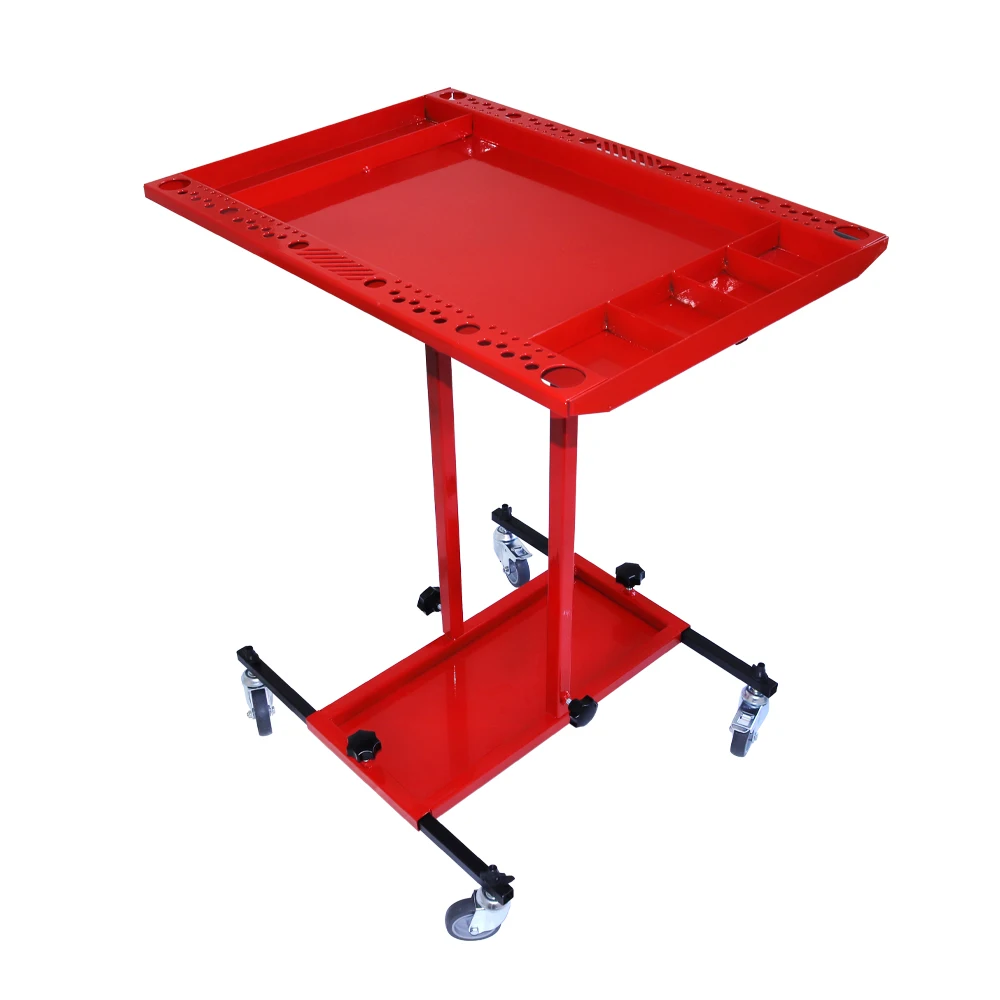 Pdr Tools Portable Bar Stand Metal Trolley Folding Lifting Tools Hood Stand Versatile and Convenient Material Trolley Body