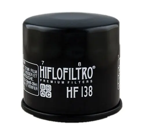 Motorcycle hyflofilter HF138 motorcycle oil filter for motorcycles (equals COF038) biker