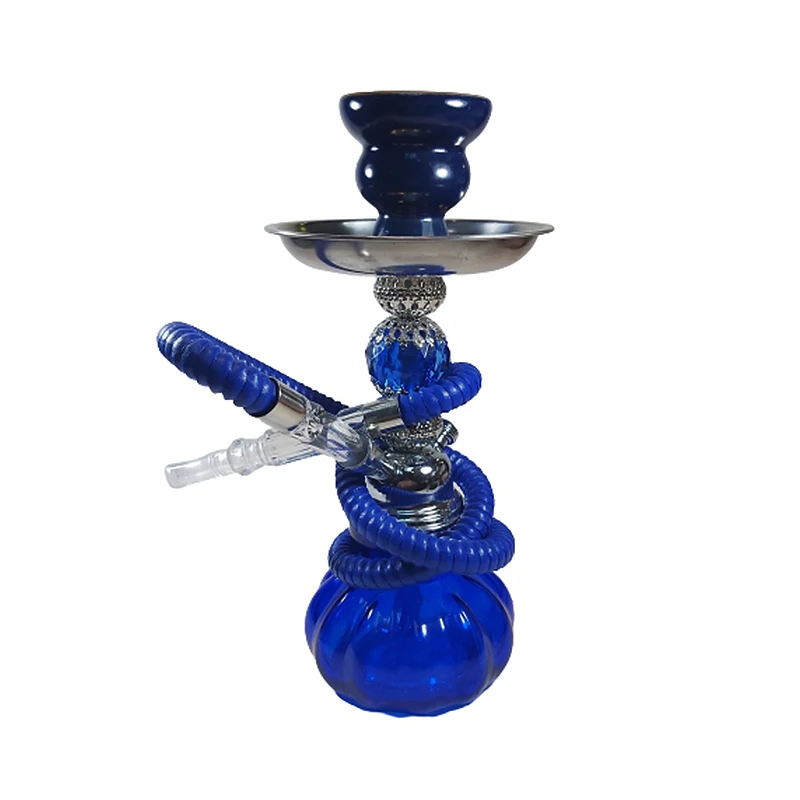 

Turkish Nargile Waterpipe Hookah Authentic Shisha Smoking Pipes Portable Size Special Gift 28 CM