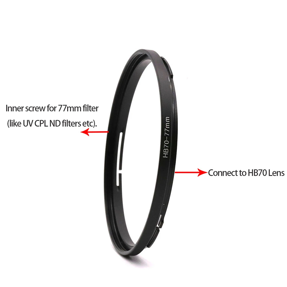 Hasselblad B70 مهايئ المرشح الدائري ل 72/77/82 مللي متر تصفية إلى Hasselblad B70 حربة تصفية جبل