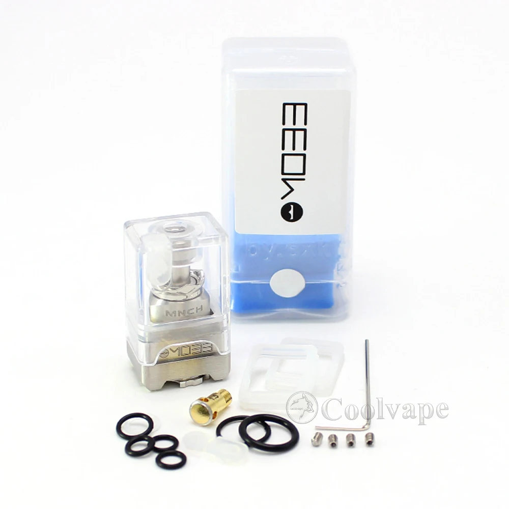 

SXK DotMobb Dot Mobb Style RBA Tank for dotMod dotAIO V1 Pod 316SS PCTG 3.2ml 1.5mm / 3.0mm Air Pin rba