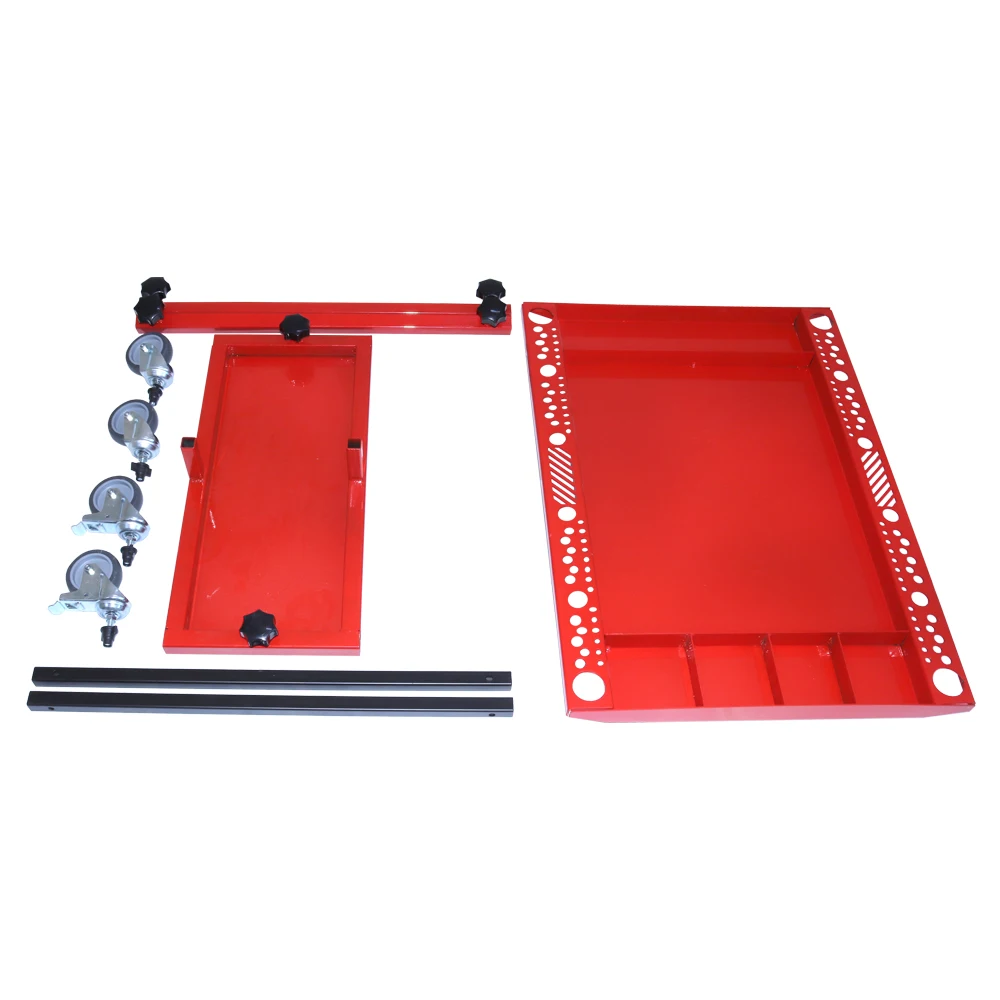 Pdr Tools Portable Bar Stand Metal Trolley Folding Lifting Tools Hood Stand Versatile and Convenient Material Trolley Body