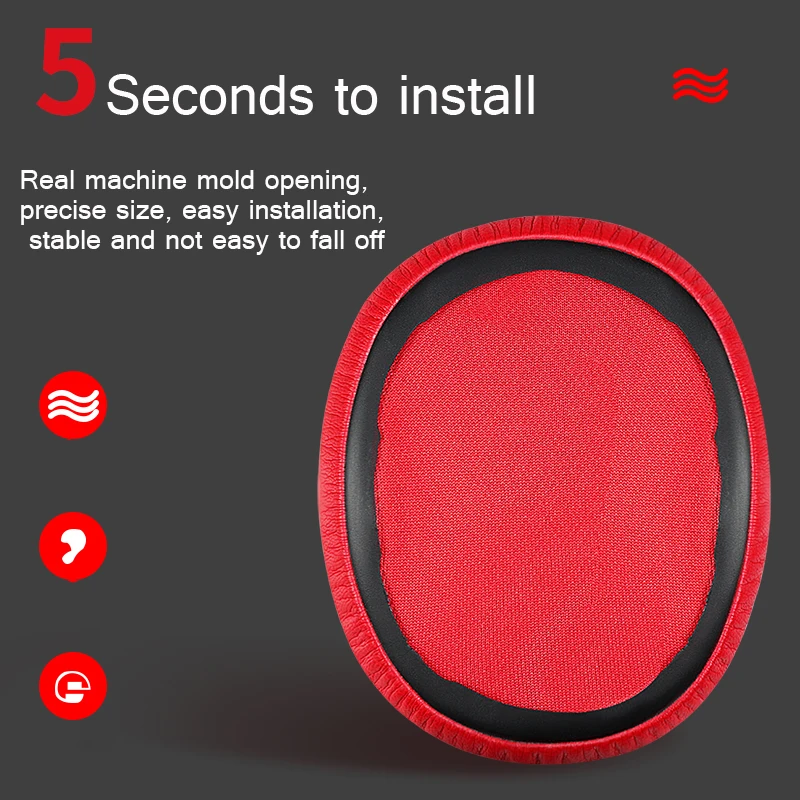 1 Thay Thế Tai Nghe Nhét Tai Đệm Gối Miếng Đệm Tai Xốp Đệm Dành Cho Edifier W820BT Tai Nghe Tai Nghe Xốp Bao