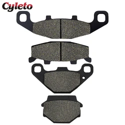 Motorcycle Front Rear Brake Pads for Kawasaki ZZR 250 ZZR250 EX 250 H 90-01 Balius ZR 250 A 91-95 Ninja EX 500 D 94-09 GPZ500S