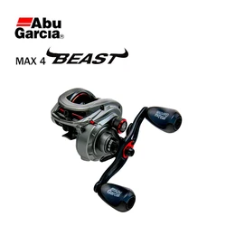 Abu garcia Max4 Beast Baitcasting Fishing Reel 11kg Break Drag Magnetic Break System 4+1 BB Speed Ratio 6.4:1 Saltshield Tec