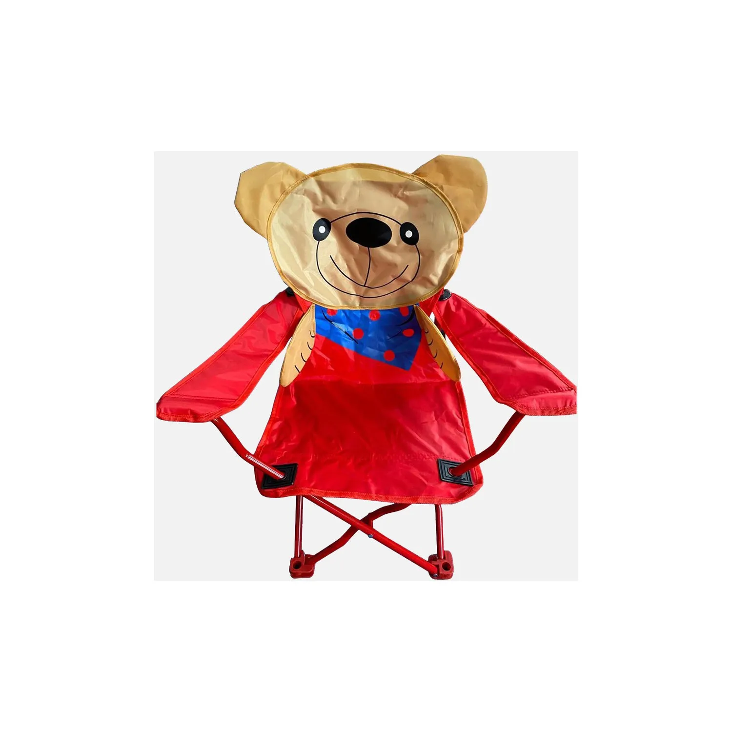 Folding Kids Camping Chair Chair Bear Pattern