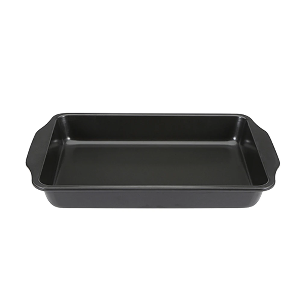 BERGNER non-stick oven mold made of carbon steel 32,5x22,5 cm in color black Collection Vita