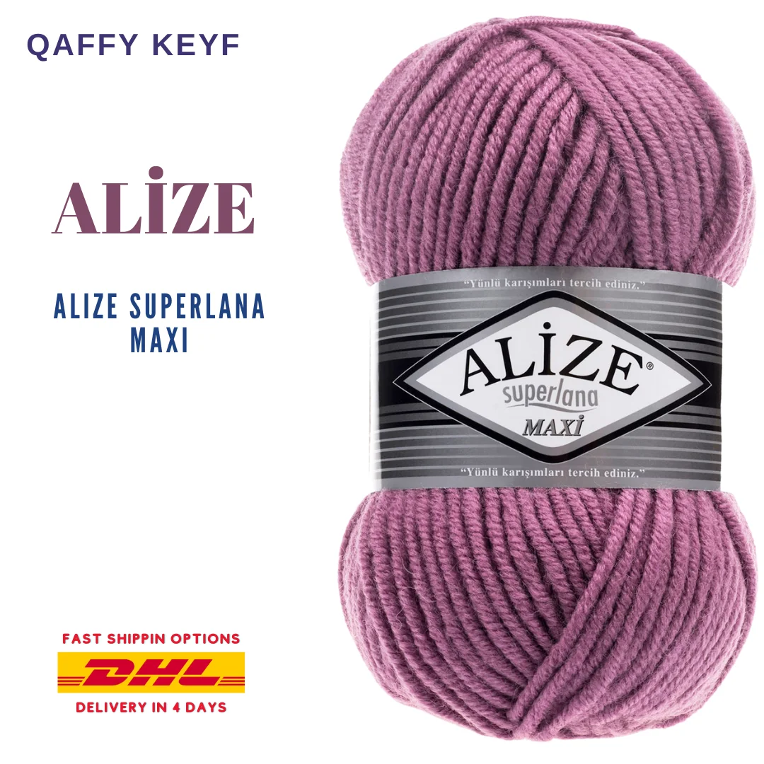 Alize Superlana Maxi 75% Acrylic, %25 Wool. Soft Amigurumi Bikini Pattern Knitted Doll Threads Crochet Tricots DIY Loop