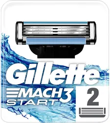 Gillette Mach3 Start hojas de afeitar para hombre, 2/4/10 Recargas