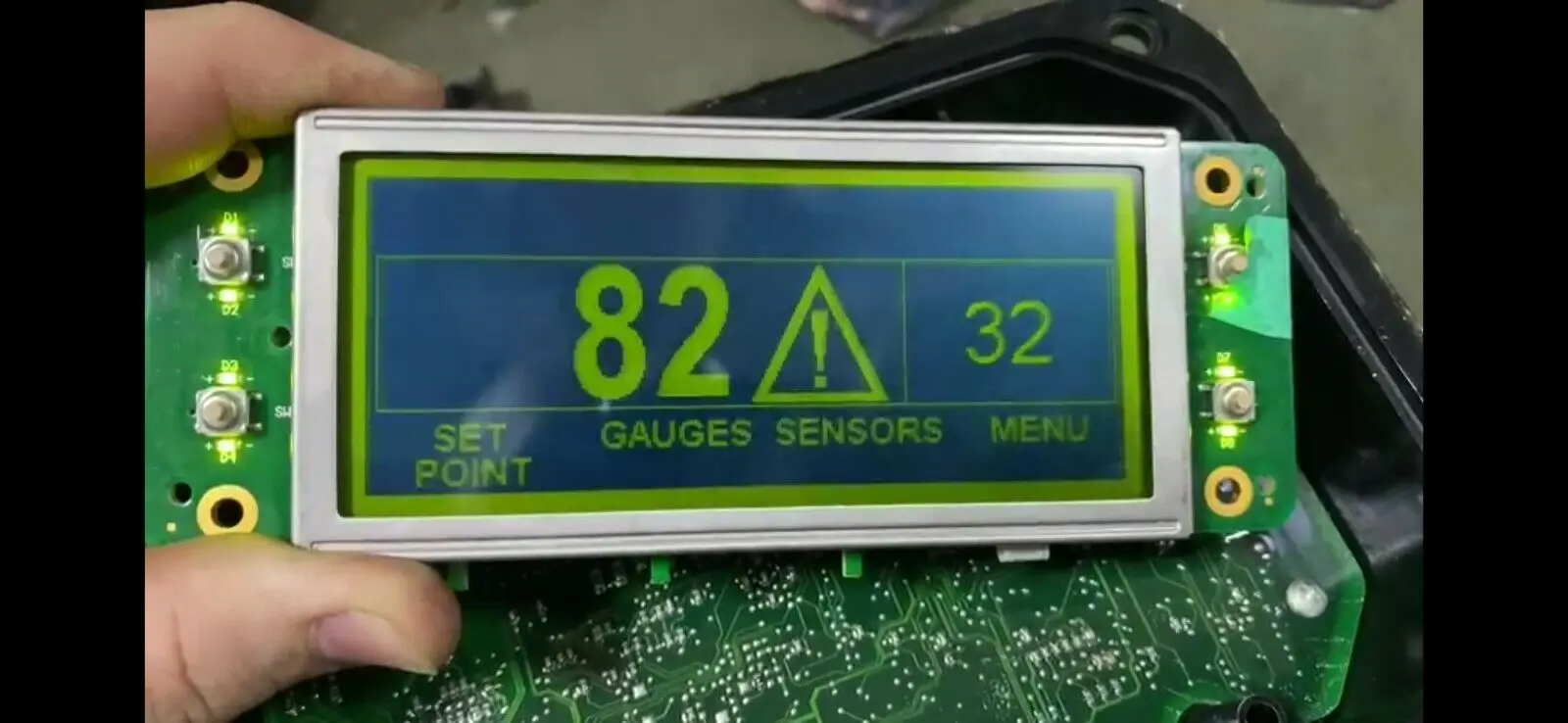 Trp display lcd substituição para thermo rei sr4 hmi controlador inteligente reefer 4 s600 c600 s700