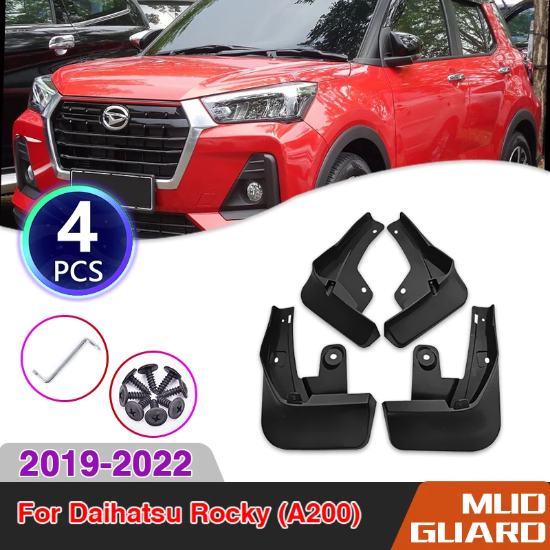 

Car Mudguards For Toyota Raize Perodua Ativa Daihatsu Rocky 2019~2021 Mudflap Mud Guard Flaps Splash Flap Fender Car Accessories