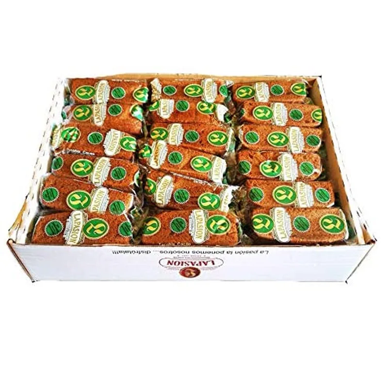 LAPASION - Tierno y jugoso bizcocho cacao sin azúcares, con edulcorante, hecho con maltiol. Caja 2 Kg.