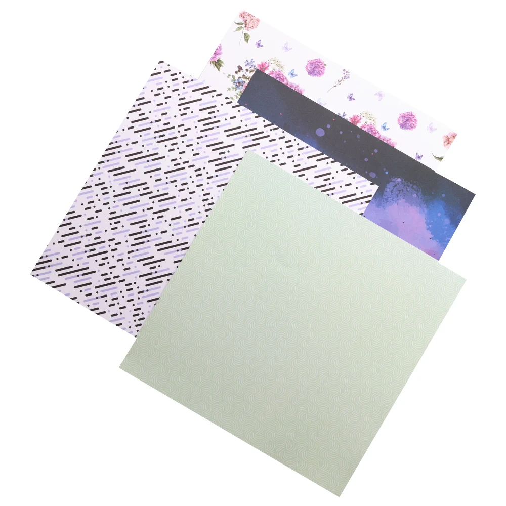 Creative Path 12-Zoll-Scrapbooking-Papier mit jungen und schicken Mustern, dekoratives Hintergrundpapier für DIY-Bastelarbeiten und Journaling – Detail 5