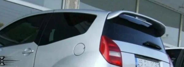 For Citroen C2 2003-2009 Spoiler Fiber Fiberglass Material Rear Roof Spoiler Wing Trunk Lip Car Styling Fully Compatible